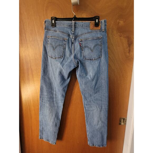 Levi's Women's 501 T Med Wash Mid Rise Button Fly Jeans - W28/L28 - Picture 3 of 5